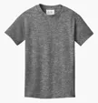 Port & Co Youth Core Cotton Tee — view 4