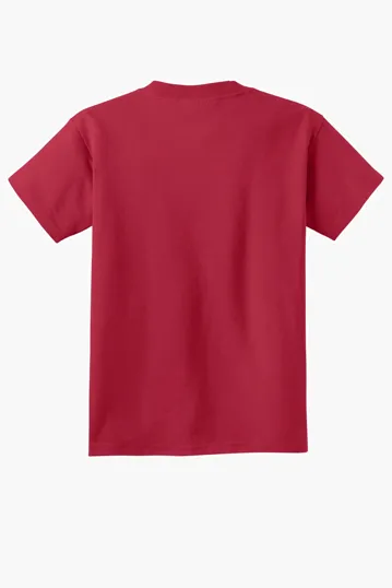 Port & Co Youth Core Cotton DTG Tee — view 12