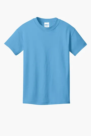 Port & Co Youth Core Cotton DTG Tee — view 2