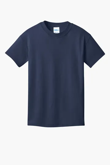 Port & Co Youth Core Cotton DTG Tee — view 5
