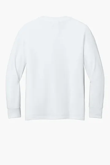 Port & Co Youth Long Sleeve Core Cotton Tee — view 23