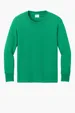 Port & Co Youth Long Sleeve Core Cotton Tee — view 5