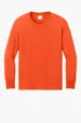Port & Co Youth Long Sleeve Core Cotton Tee — view 8