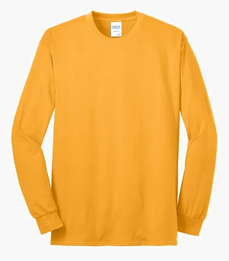 Port & Co Long Sleeve Core Blend Tee — view 8