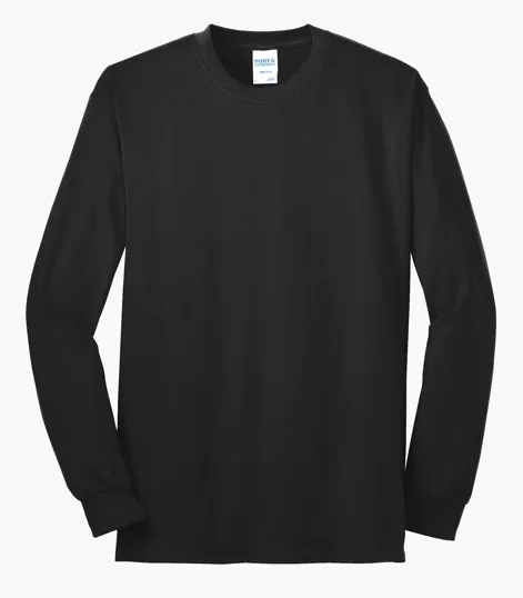 Port & Co Long Sleeve Core Blend Tee — view 9