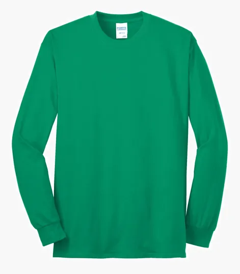 Port & Co Long Sleeve Core Blend Tee — view 10