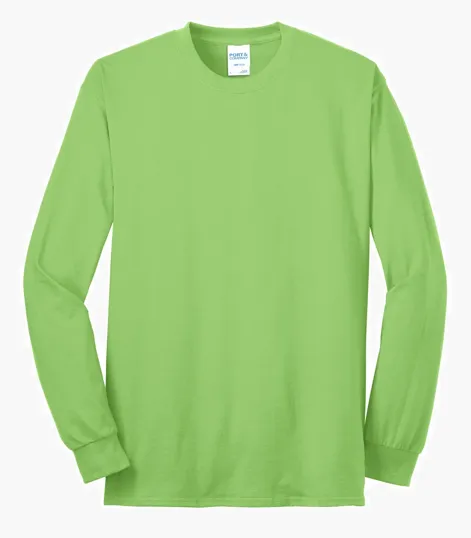 Port & Co Long Sleeve Core Blend Tee — view 12