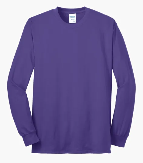 Port & Co Long Sleeve Core Blend Tee — view 15
