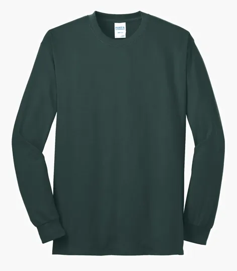 Port & Co Tall Long Sleeve Core Blend Tee — view 6