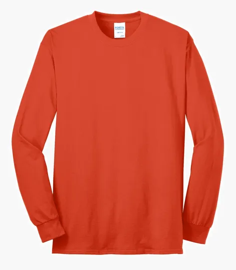Port & Co Tall Long Sleeve Core Blend Tee — view 9