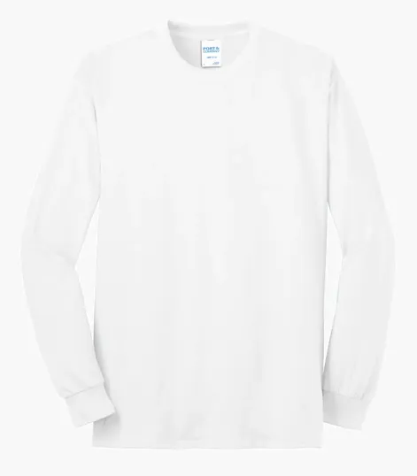 Port & Co Tall Long Sleeve Core Blend Tee — view 13