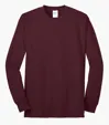 Port & Co Tall Long Sleeve Core Blend Tee — view 4