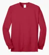 Port & Co Tall Long Sleeve Core Blend Tee — view 10