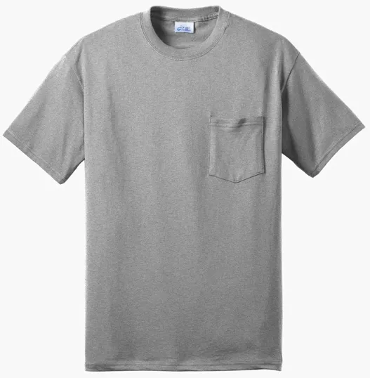 Port & Co Core Blend Pocket Tee — view 4
