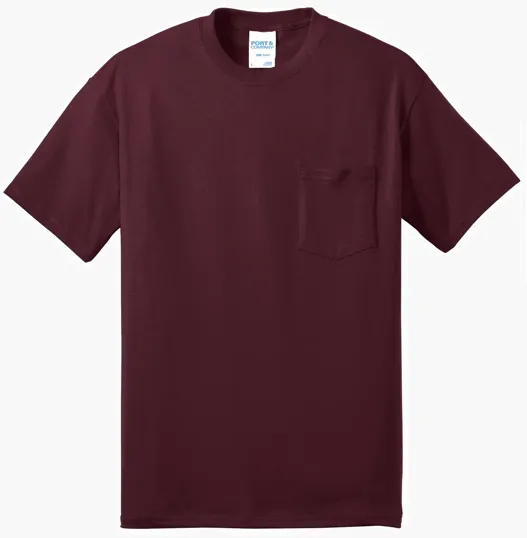 Port & Co Core Blend Pocket Tee — view 5