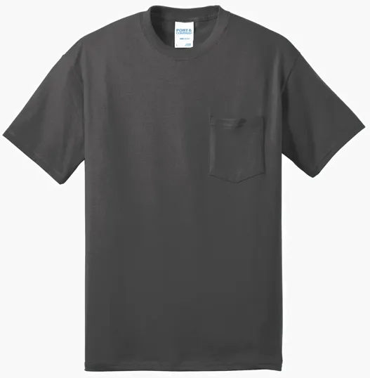 Port & Co Core Blend Pocket Tee — view 6