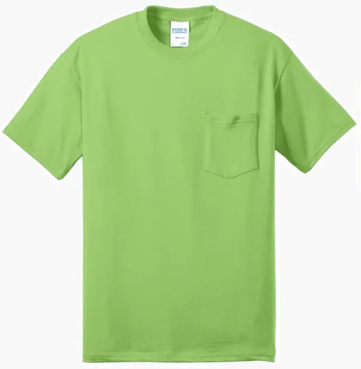 Port & Co Core Blend Pocket Tee — view 12