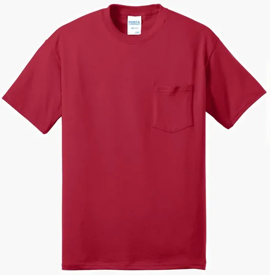 Port & Co Core Blend Pocket Tee — view 15