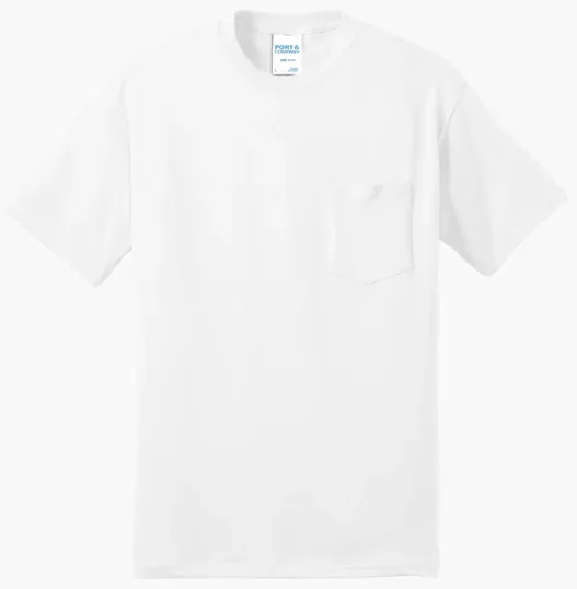 Port & Co Core Blend Pocket Tee — view 19