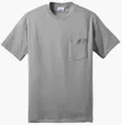 Port & Co Core Blend Pocket Tee — view 4