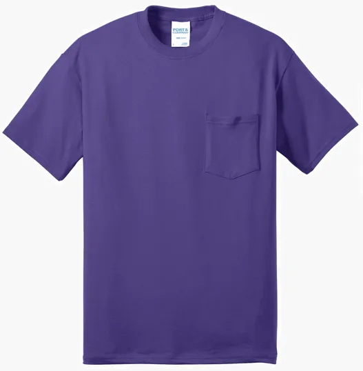 Port & Co Tall Core Blend Pocket Tee — view 13