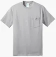 Port & Co Tall Core Blend Pocket Tee — view 3