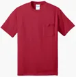 Port & Co Tall Core Blend Pocket Tee — view 14