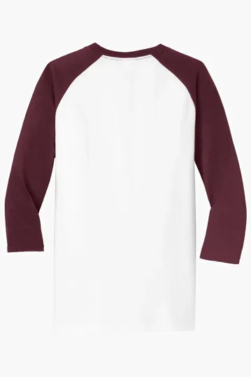 Port & Co Core Blend 3/4-Sleeve Raglan Tee — view 13