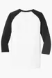Port & Co Core Blend 3/4-Sleeve Raglan Tee — view 15