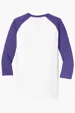 Port & Co Core Blend 3/4-Sleeve Raglan Tee — view 17