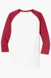 Port & Co Core Blend 3/4-Sleeve Raglan Tee — view 18