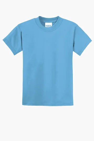 Port & Co Youth Core Blend Tee — view 2