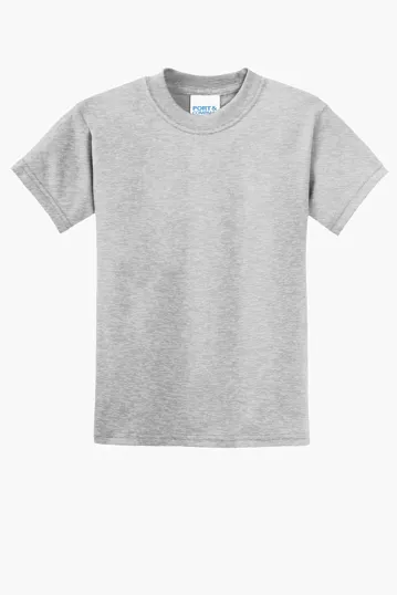 Port & Co Youth Core Blend Tee — view 3