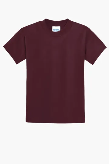 Port & Co Youth Core Blend Tee — view 5