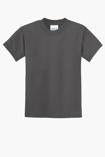 Port & Co Youth Core Blend Tee — view 8