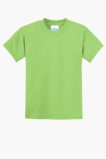 Port & Co Youth Core Blend Tee — view 15