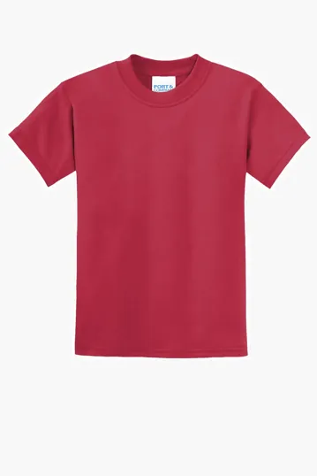 Port & Co Youth Core Blend Tee — view 19