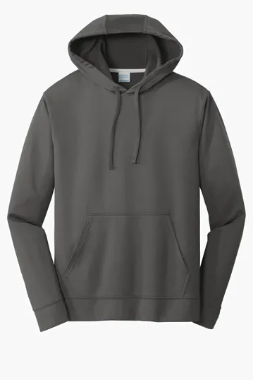 Port & Co Performance Fleece Pullover Hooded Sweatshirt — view 2