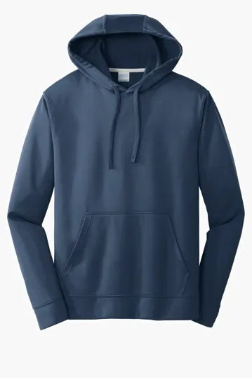 Port & Co Performance Fleece Pullover Hooded Sweatshirt — view 3
