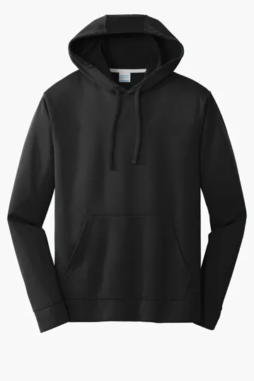 Port & Co Performance Fleece Pullover Hooded Sweatshirt — view 4