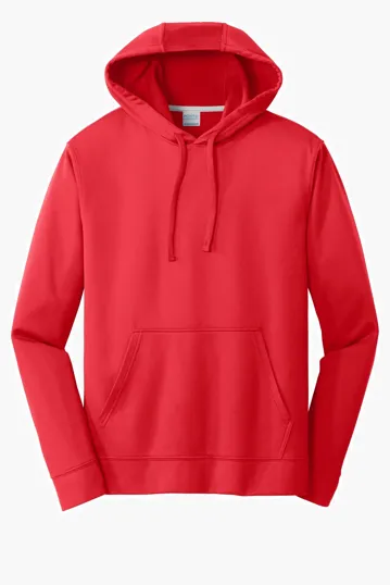 Port & Co Performance Fleece Pullover Hooded Sweatshirt — view 5