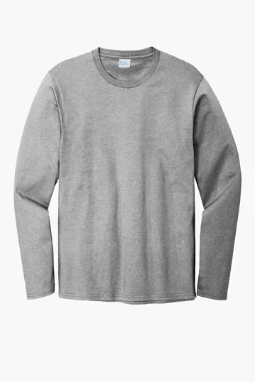 Port & Co Long Sleeve Bouncer Tee — view 2