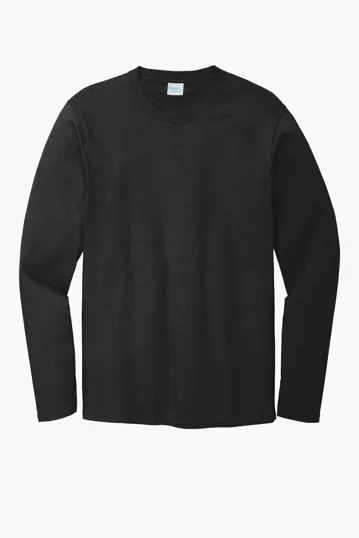 Port & Co Long Sleeve Bouncer Tee — view 5