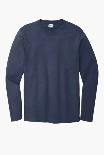 Port & Co Long Sleeve Bouncer Tee — view 6