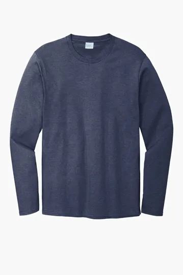 Port & Co Long Sleeve Bouncer Tee — view 8