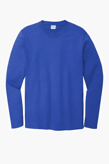 Port & Co Long Sleeve Bouncer Tee — view 9
