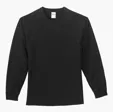 Port & Co Long Sleeve Essential Pocket Tee — view 4