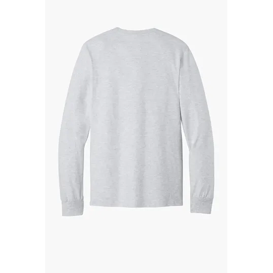 Port & Co Tall Long Sleeve Essential Pocket Tee — view 12