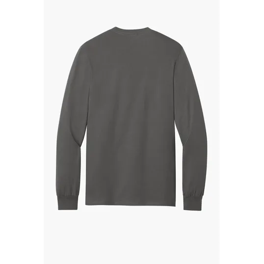 Port & Co Tall Long Sleeve Essential Pocket Tee — view 13