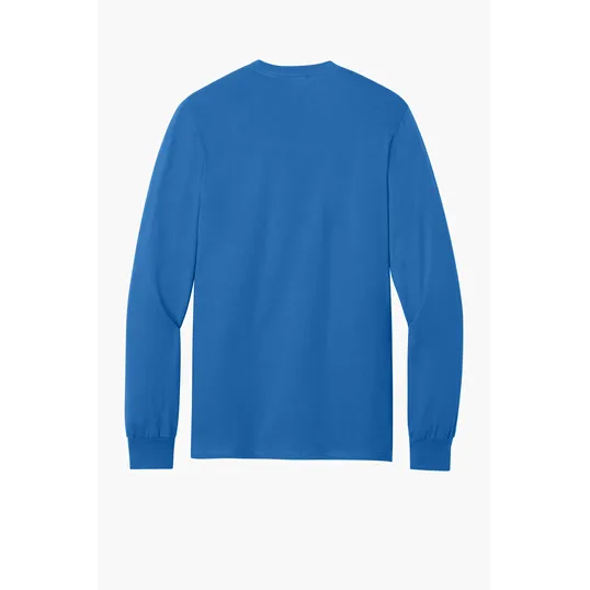 Port & Co Tall Long Sleeve Essential Pocket Tee — view 19